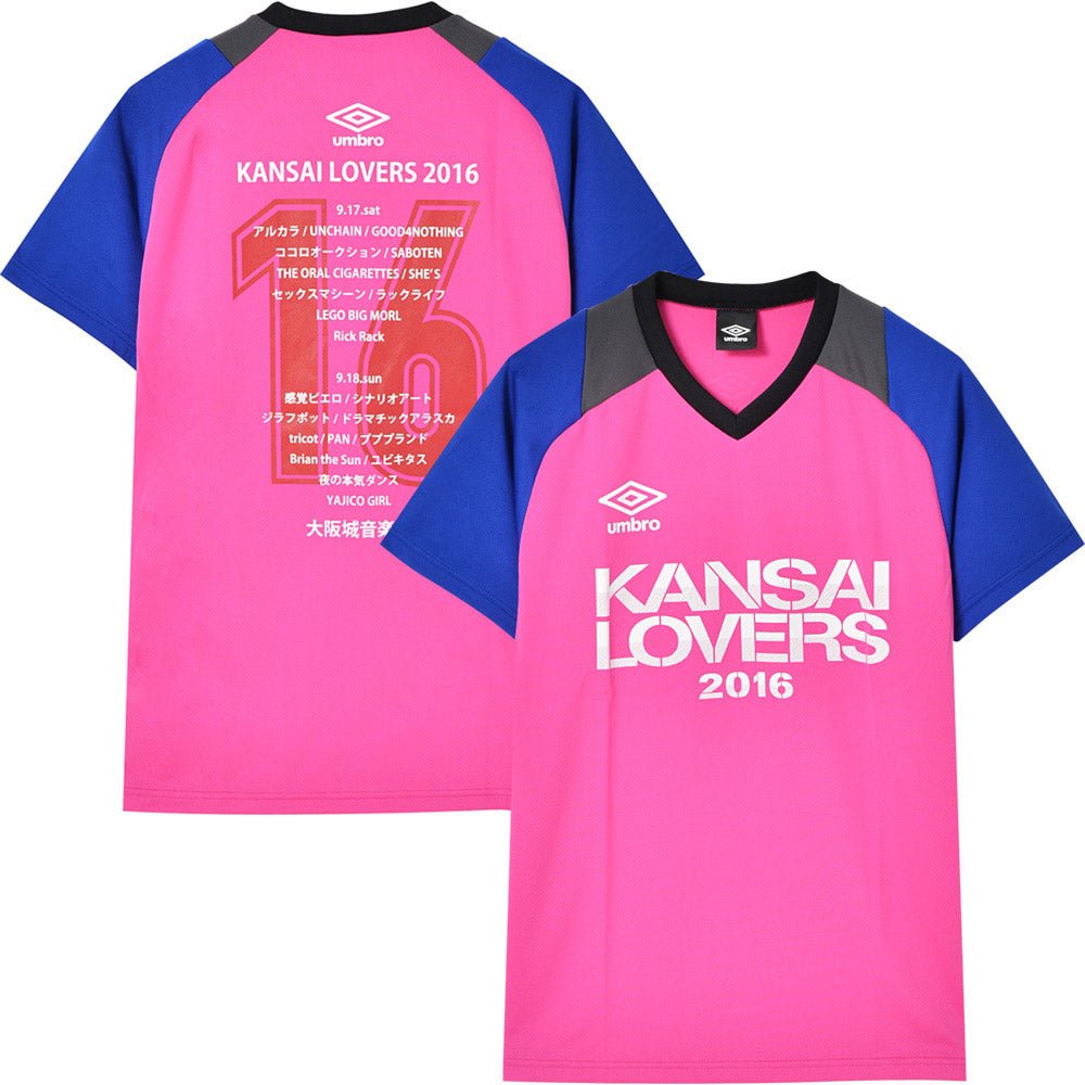 KANSAI LOVERS カンサイラバーズ - 2016 ドライTシャツ / バックプリントあり / umbro(ブランド) / Tシャツ / メンズ - PGS